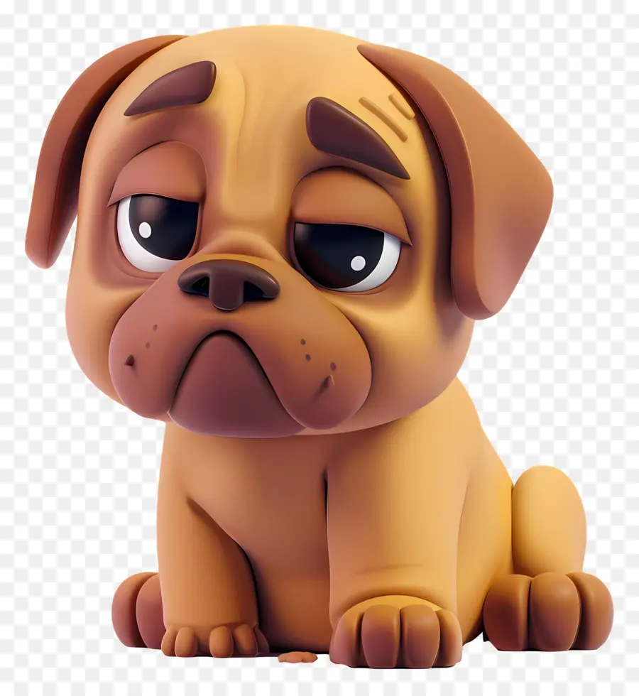 Cachorro 3d，Cachorro Fofo De Desenho Animado PNG