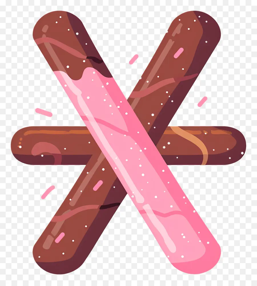 Palitos De Chocolate，Doce PNG