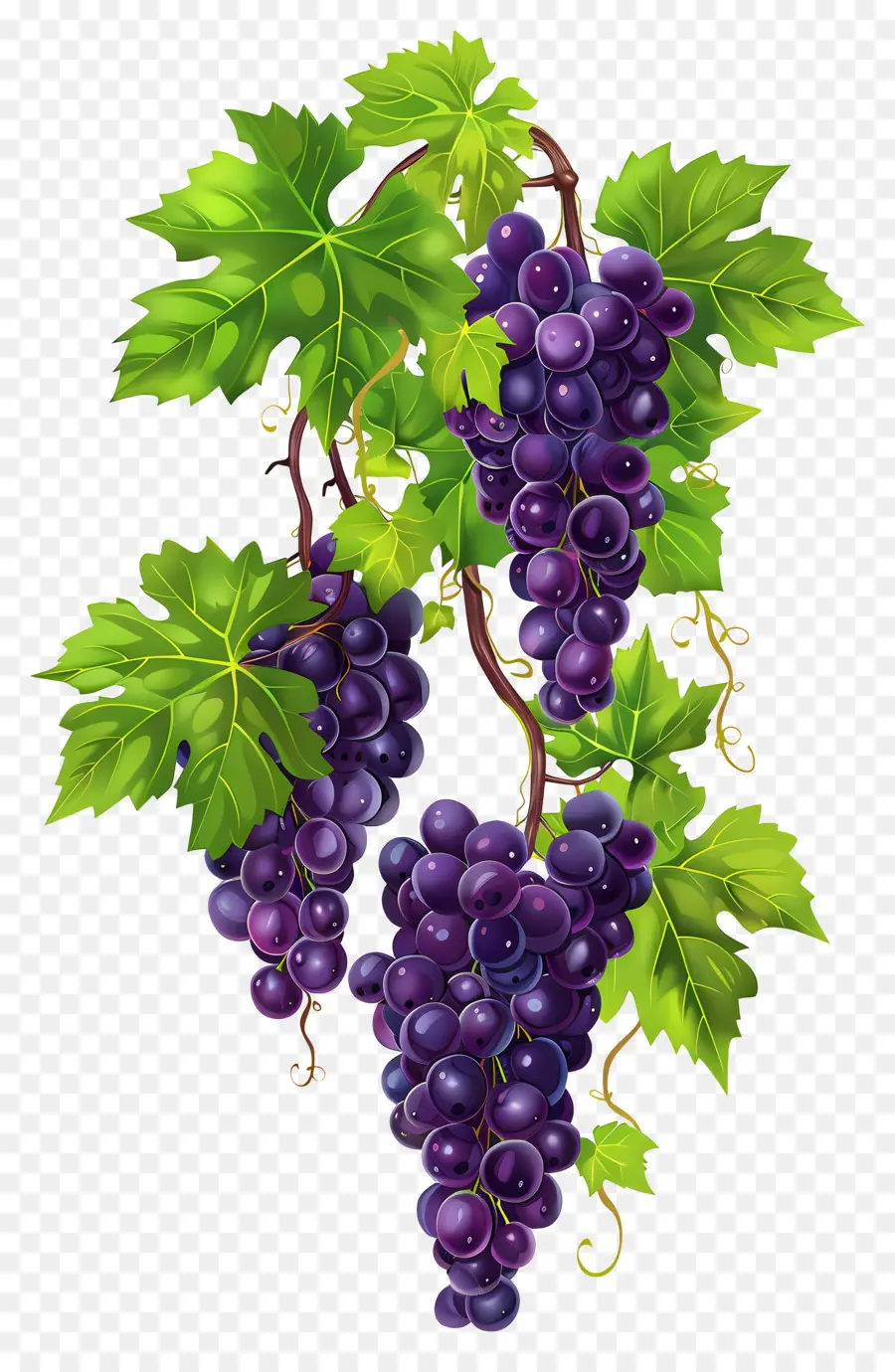 Videira，Uvas PNG