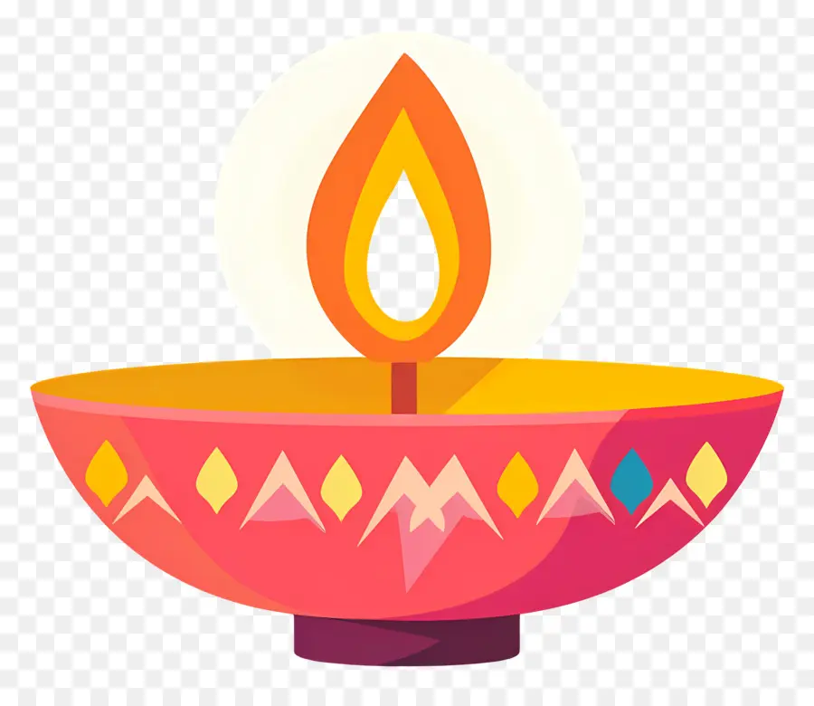 Diwali Diya，Lâmpada Diya PNG