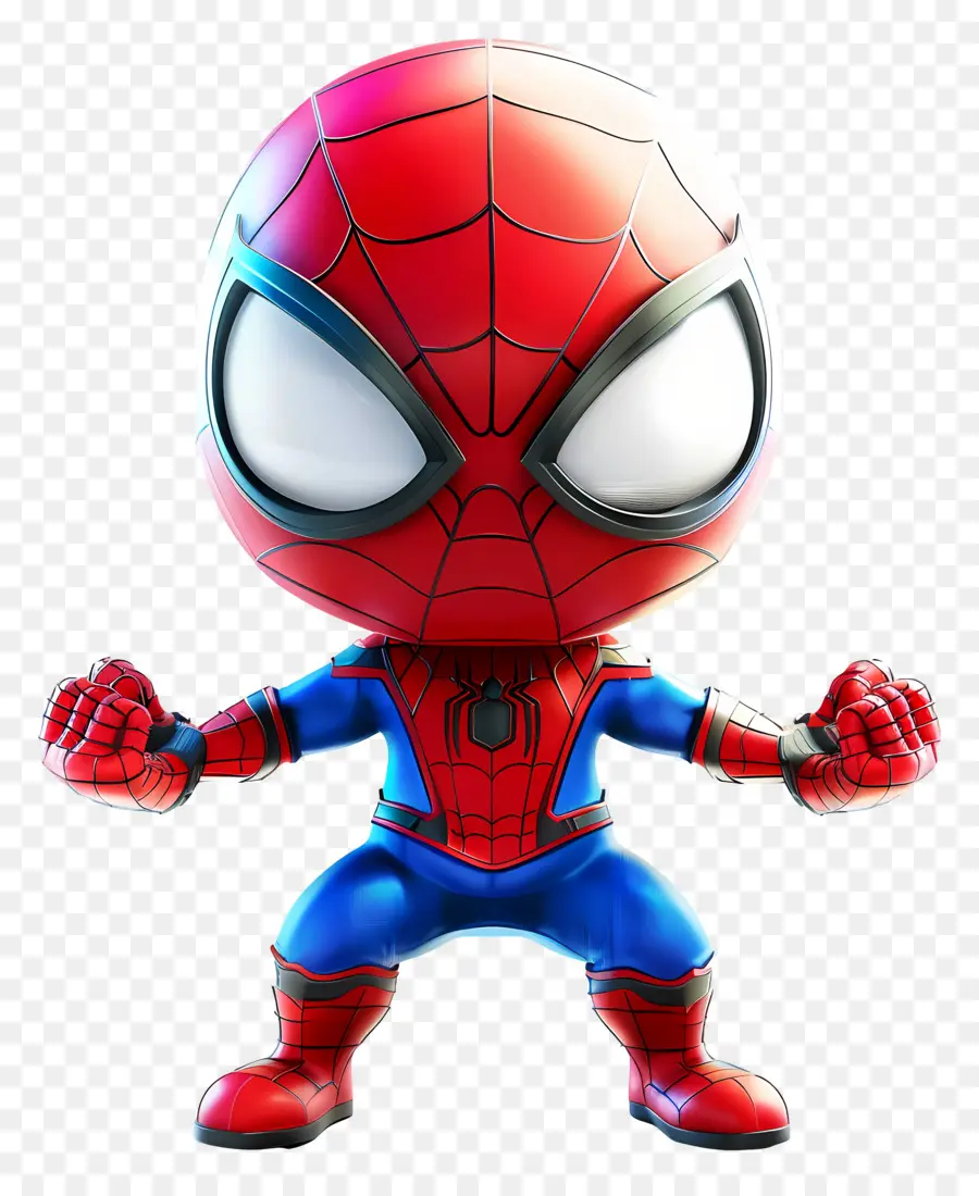 Homem Aranha Fofo，Homem Aranha Chibi PNG