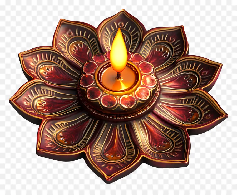 Deepavali，Lâmpada Diya PNG