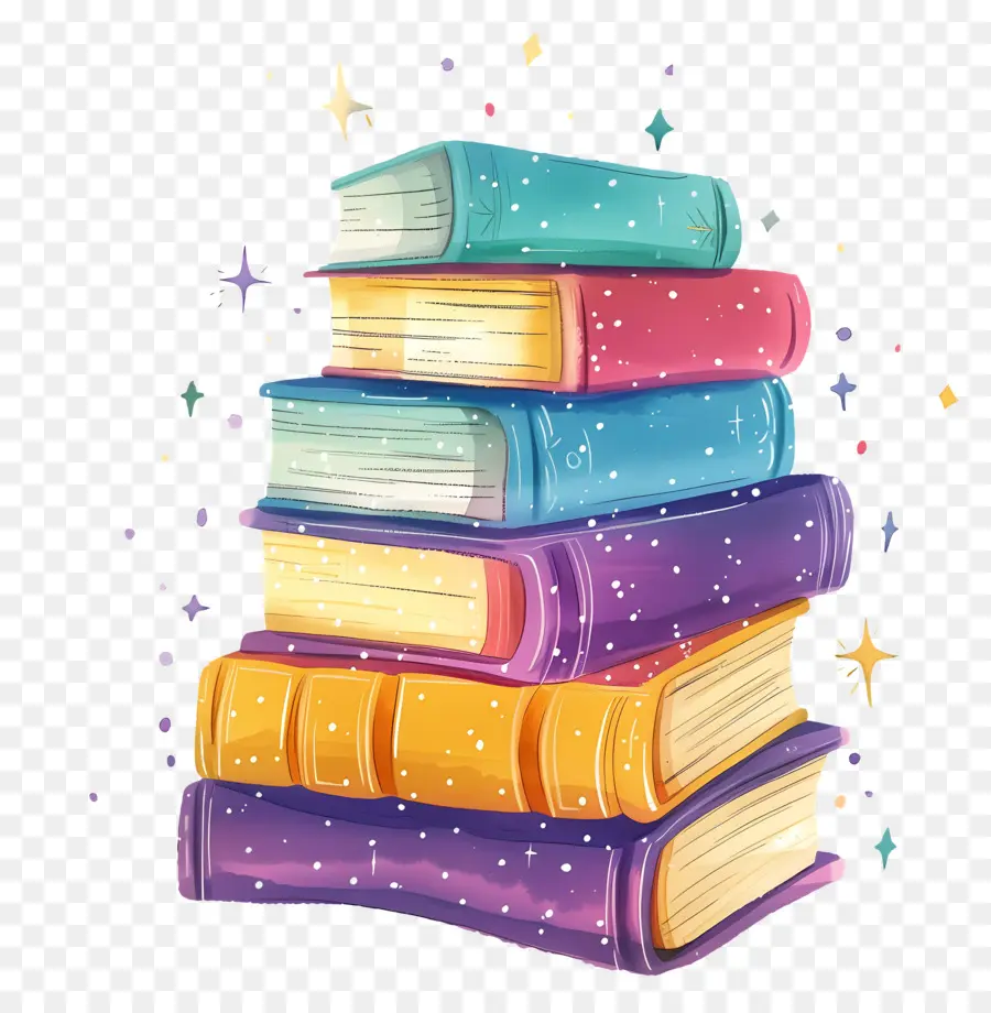 Pilha De Livros，Livros PNG