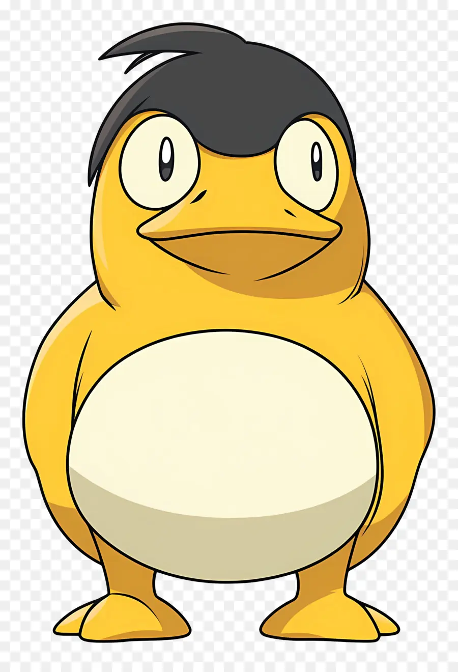 Pato De Desenho Animado，Amarelo PNG