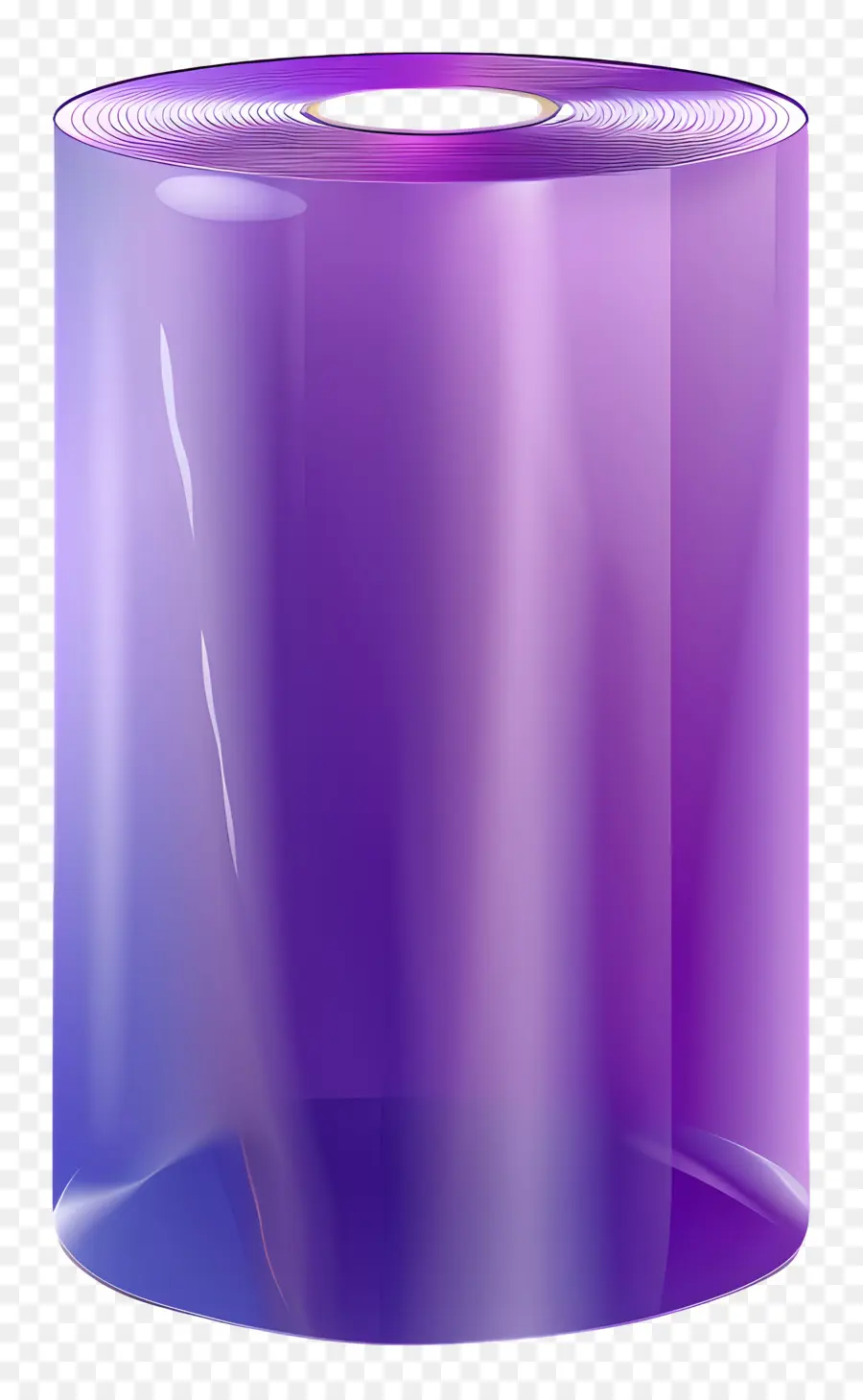 Rolo Roxo，Rolo De Plástico PNG