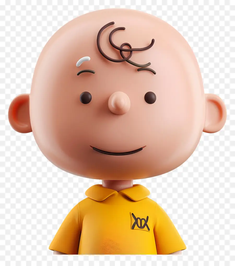 Charlie Brown，Personagem Careca PNG