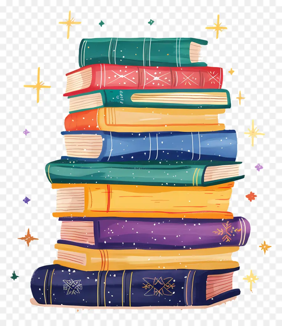 Pilha De Livros，Livros PNG