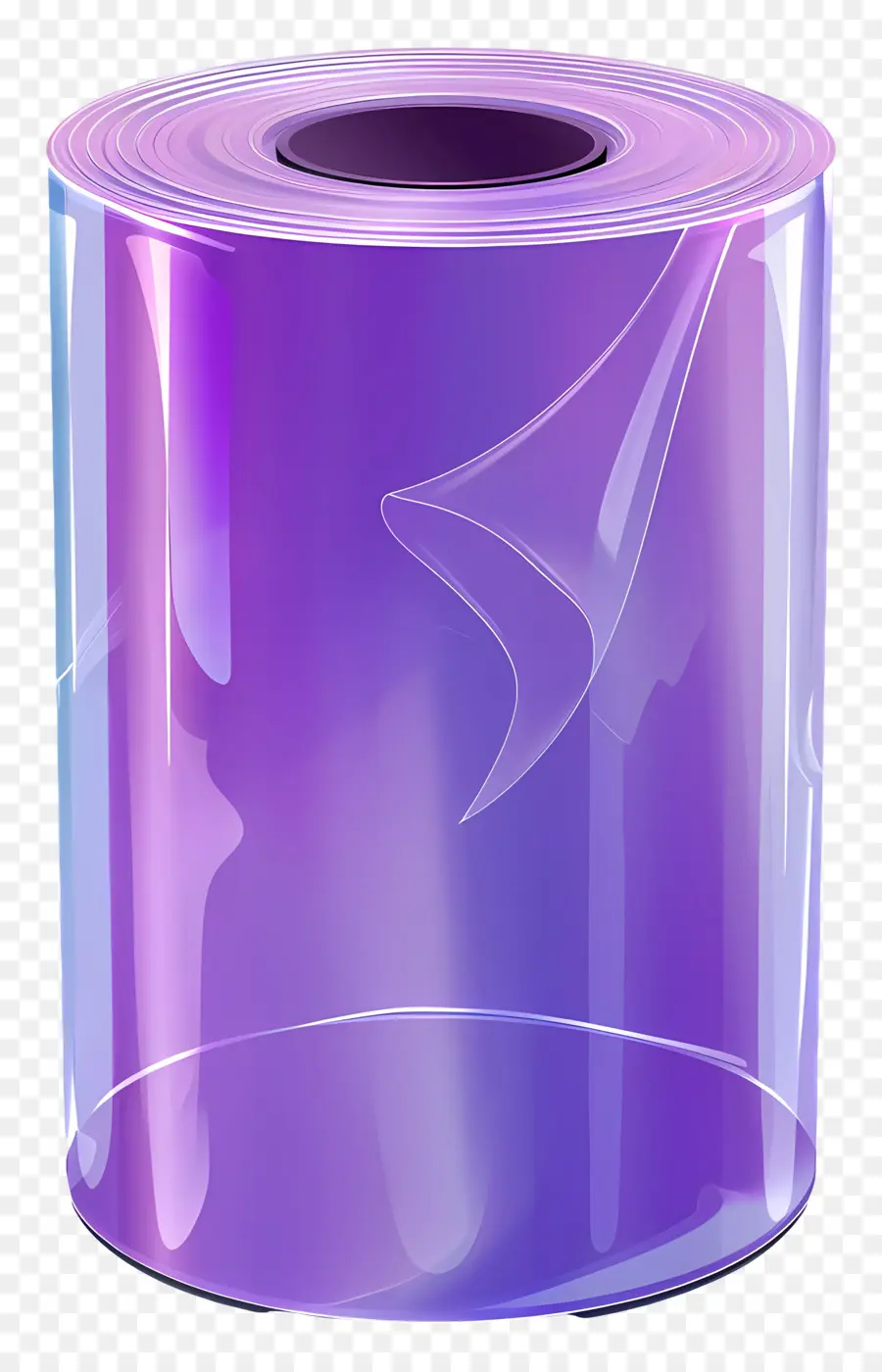 Rolo Roxo，Rolo De Plástico PNG