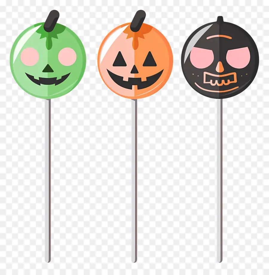 Pirulito De Halloween，Pirulitos De Halloween PNG