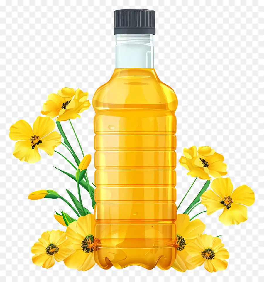 óleo De Canola，Garrafa De óleo PNG