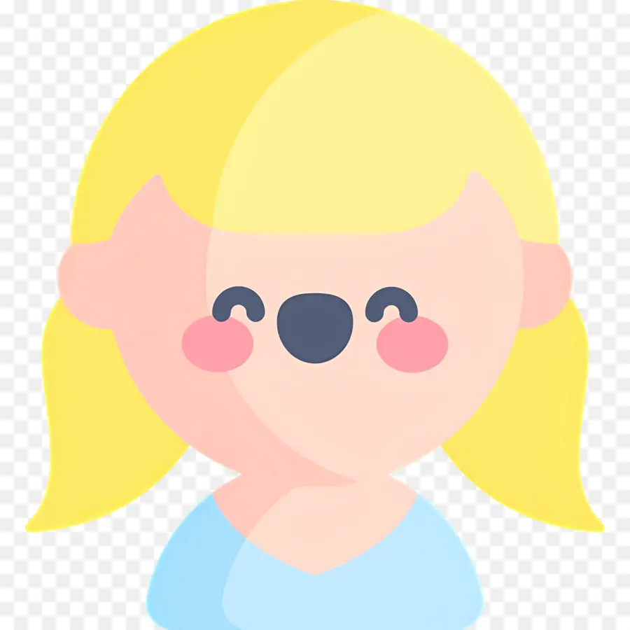 Bebezinha，Personagem De Desenho Animado Loira PNG