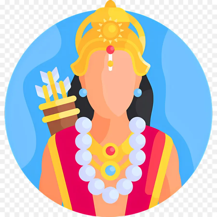 Rama，Ilustra O De Divindade Hindu PNG