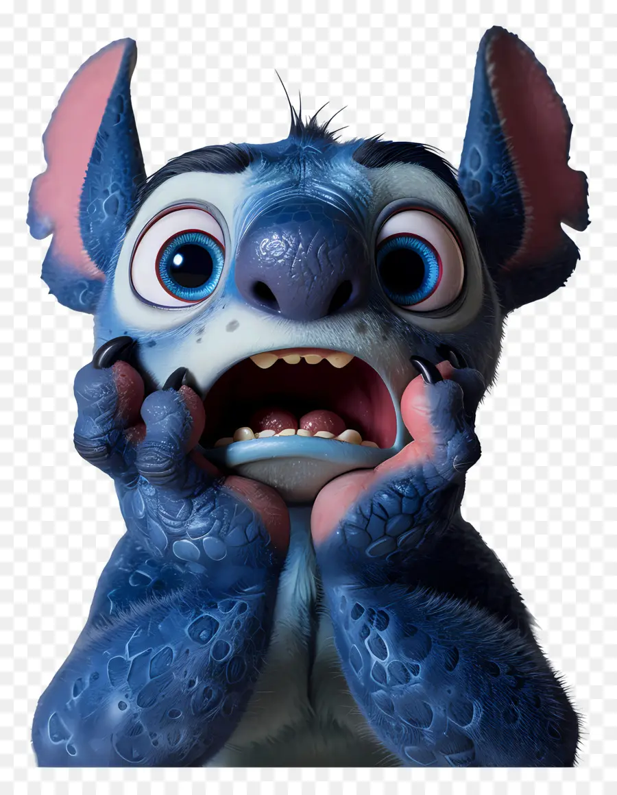 Ponto Disney，Criatura De Desenho Animado Azul PNG