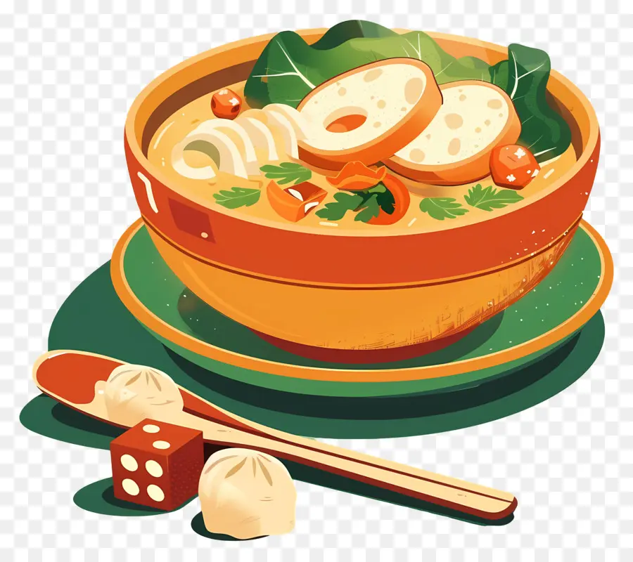 Comida Deliciosa，Sopa De Macarrão PNG