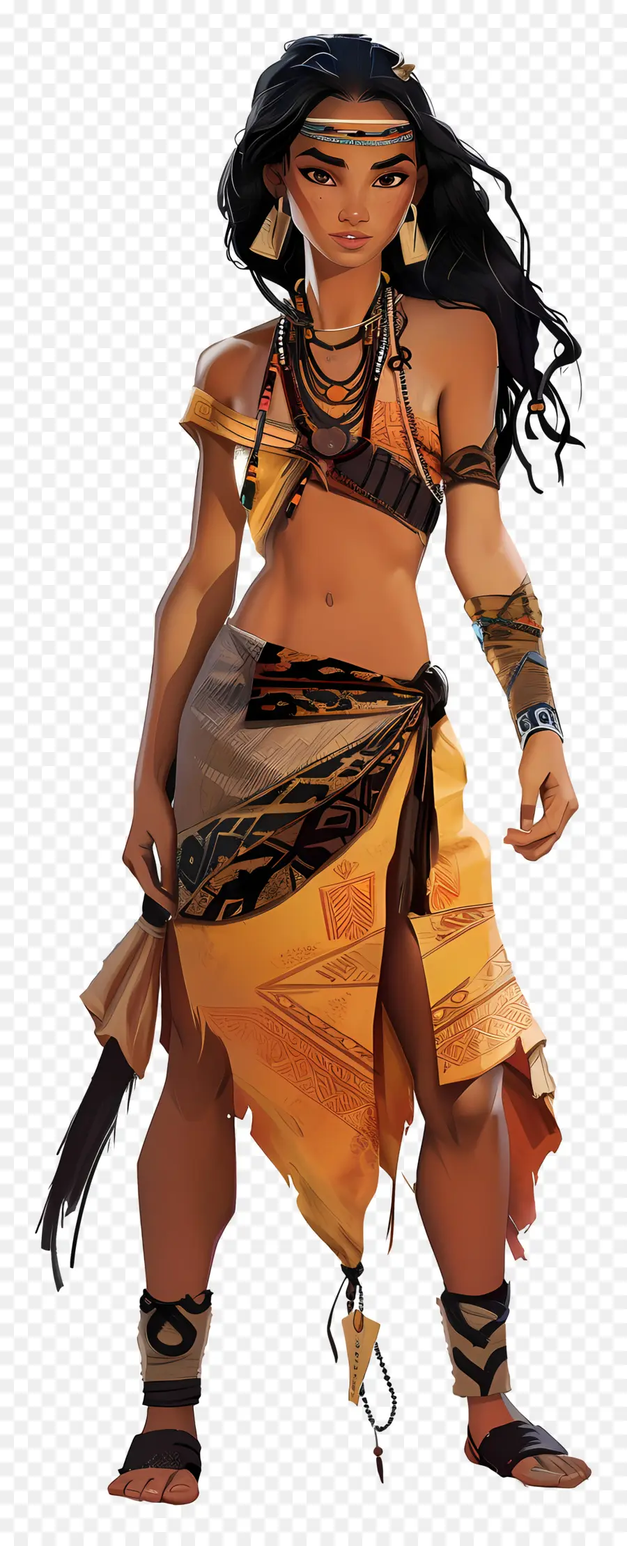 Kayara，Mulher Tribal PNG