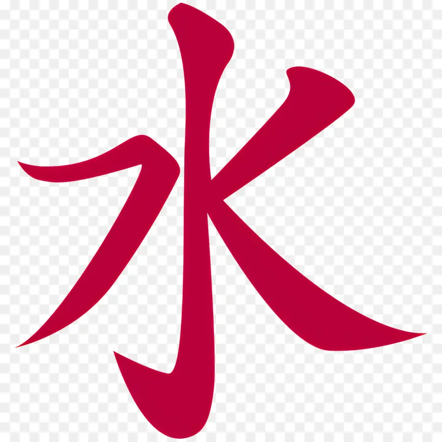 Símbolo Do Confucionismo，Caractere Kanji Vermelho PNG