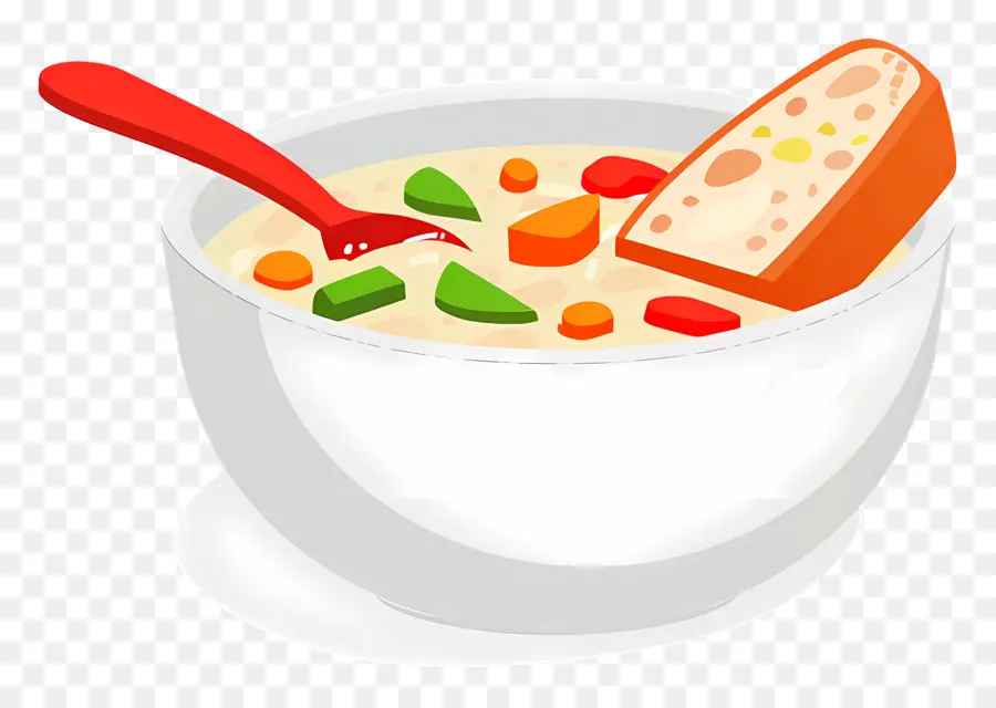 Comida Deliciosa，Sopa De Legumes PNG