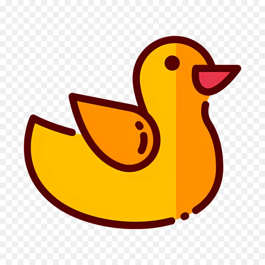 Pato De Desenho Animado，Pato Amarelo PNG