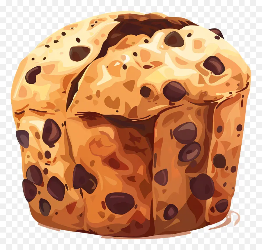 Panetone，Muffin De Chocolate PNG