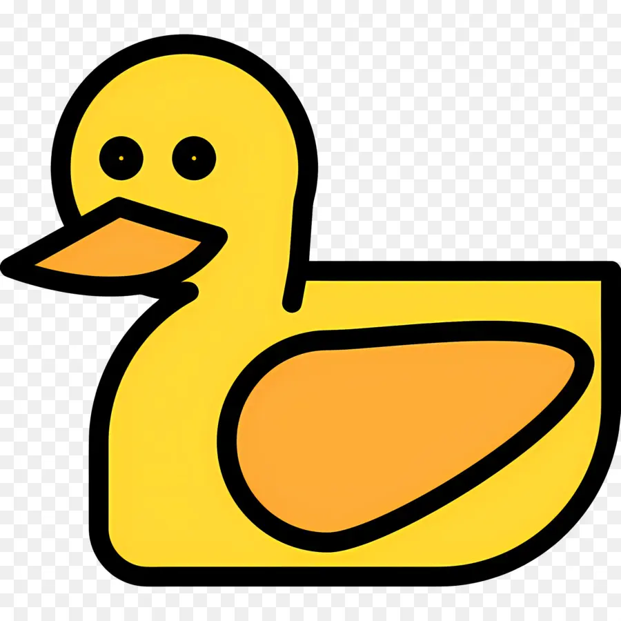 Pato De Desenho Animado，Pato Amarelo PNG