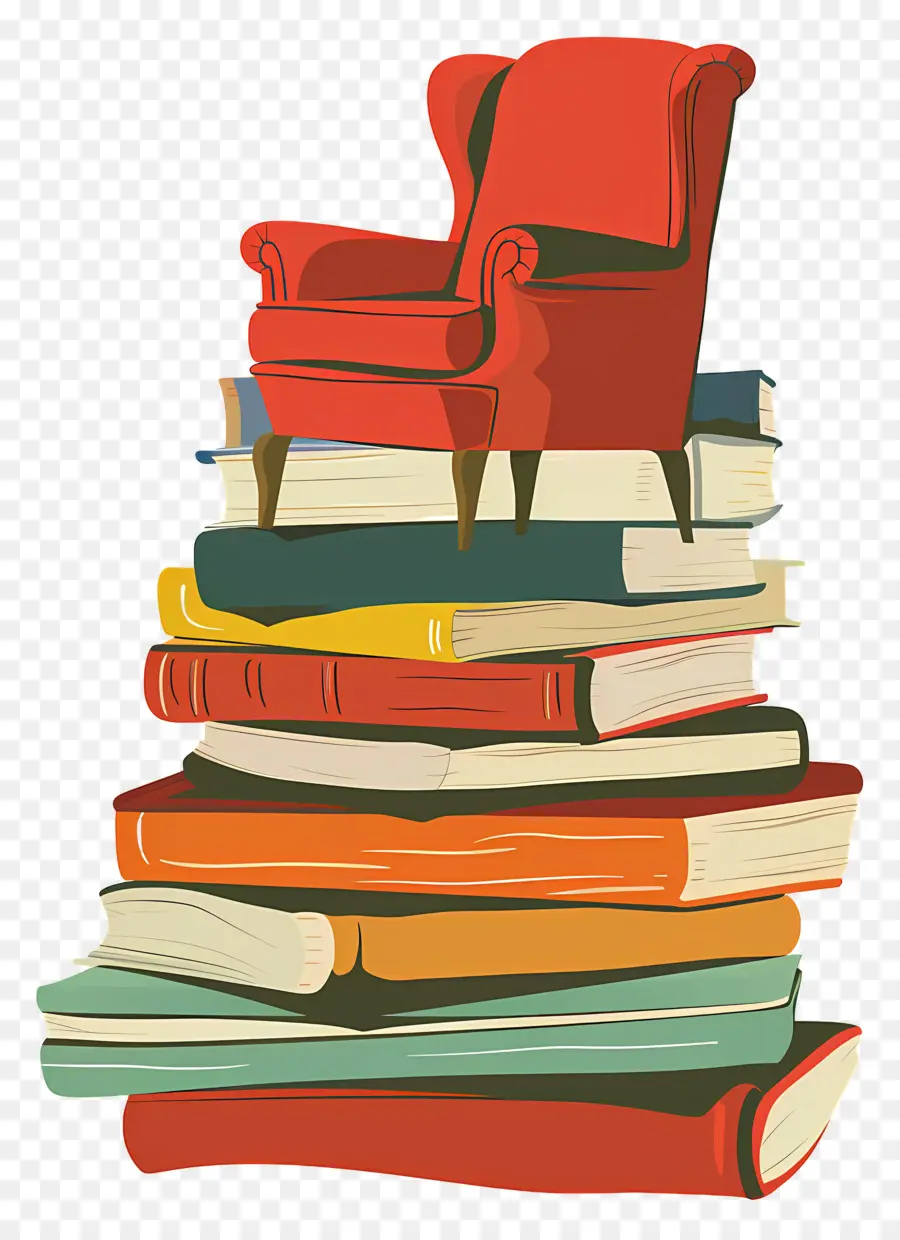 Logotipo Do Livro，Cadeira Em Livros PNG