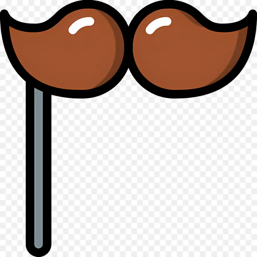 Bigode，Bigode No Palito PNG