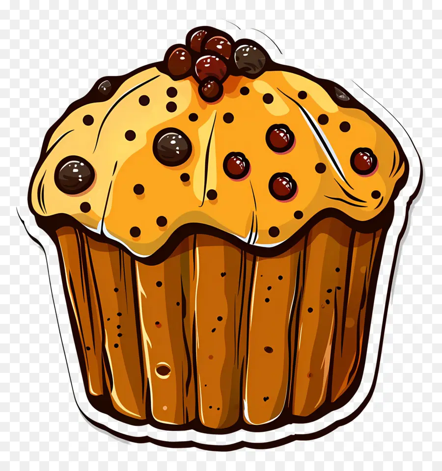 Panetone，Muffin PNG