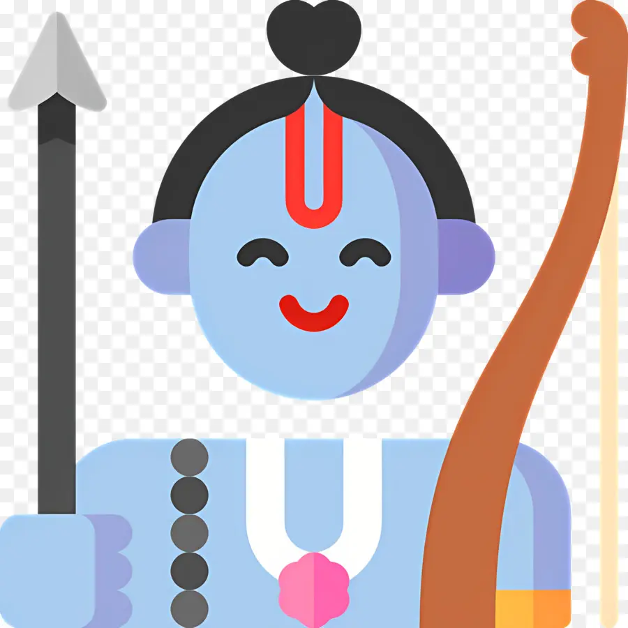 Rama，Divindade Azul PNG