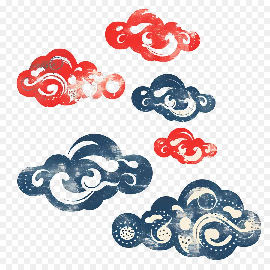 Nuvens Auspiciosas，Nuvens PNG