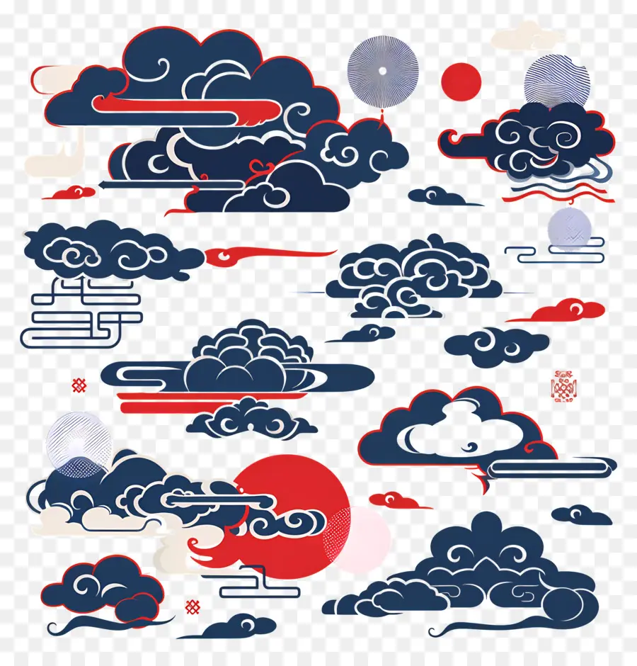 Nuvens Auspiciosas，Nuvens PNG