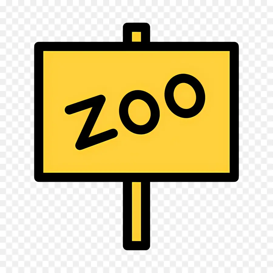 Jardim Zoológico，Sinal Do Zoológico PNG