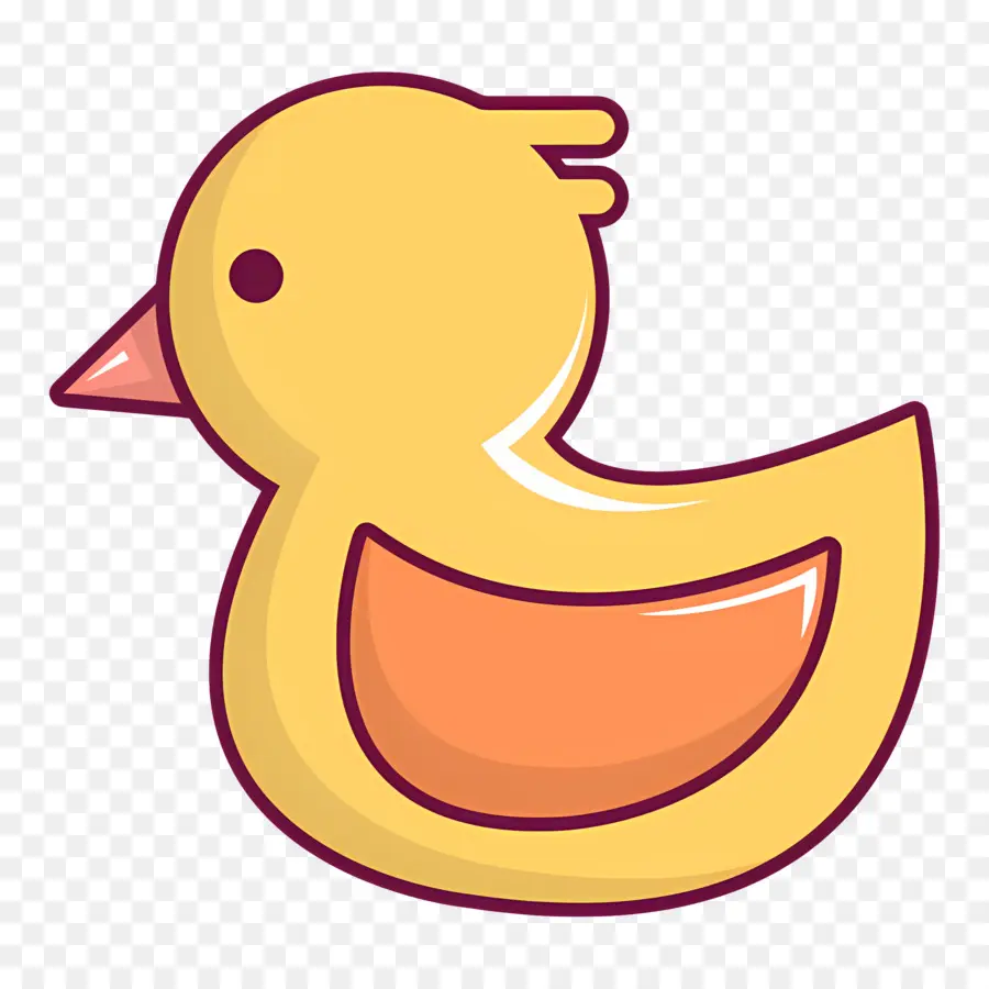 Pato De Desenho Animado，Pato Amarelo PNG