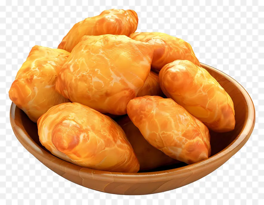 Pão Pakora，Pastelaria Assada PNG