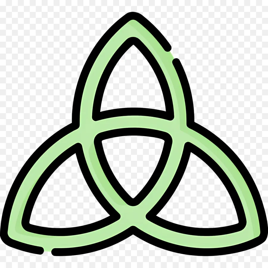 Símbolo Da Trindade，Triquetra PNG