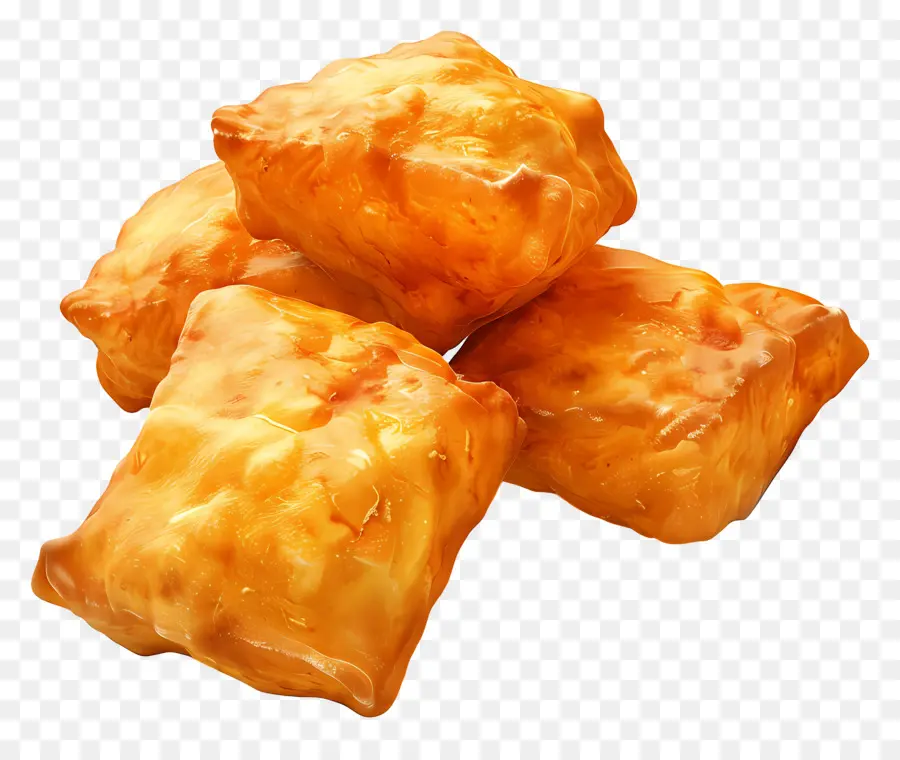 Pão Pakora，Pasteis Quadrados PNG