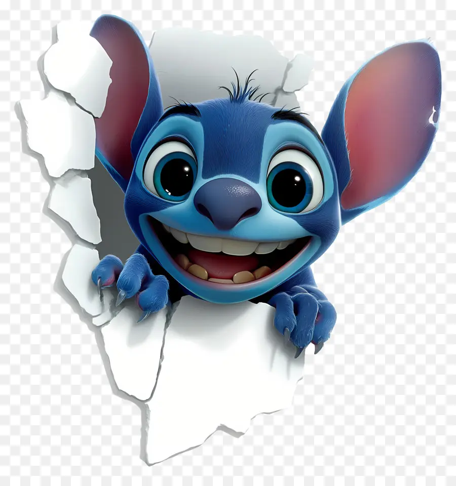 Ponto Disney，Personagem Alienígena Azul PNG