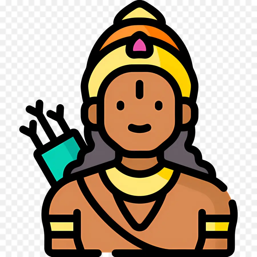 Rama，Guerreiro Com Flechas PNG