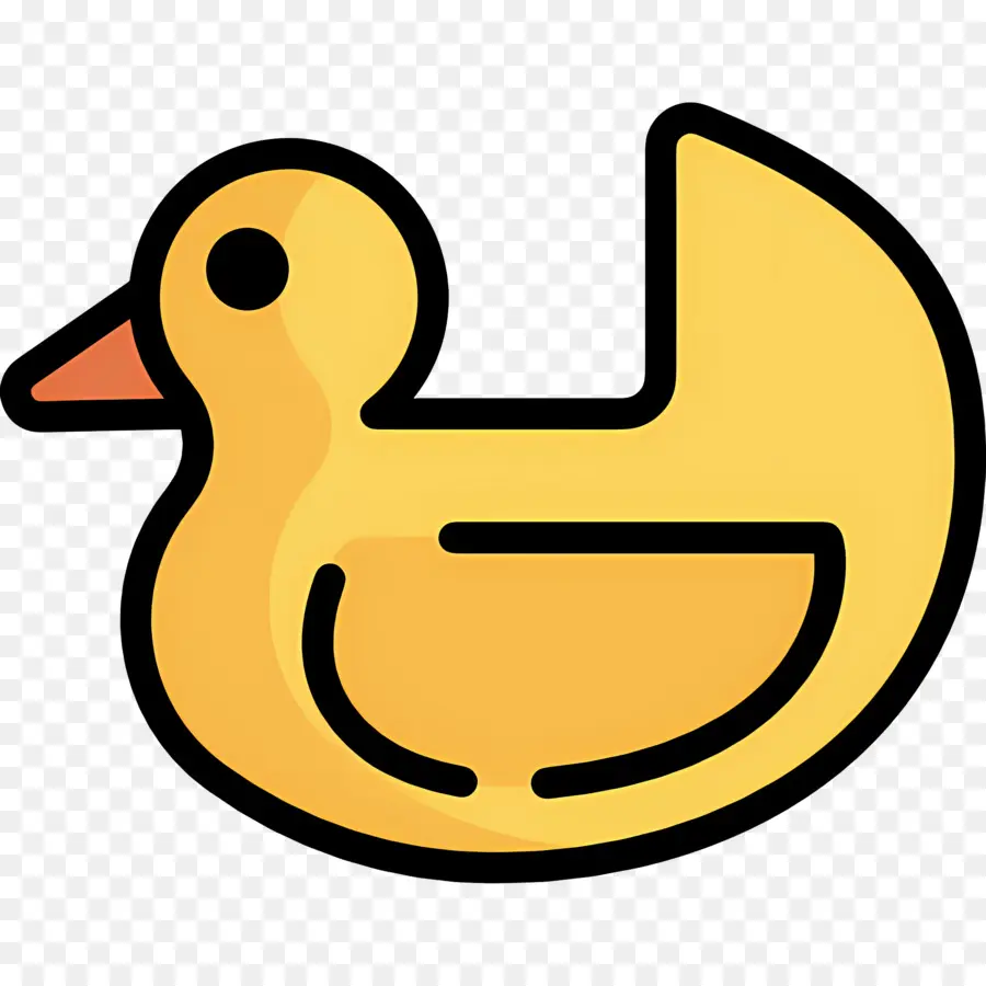 Pato De Desenho Animado，Pato Amarelo PNG