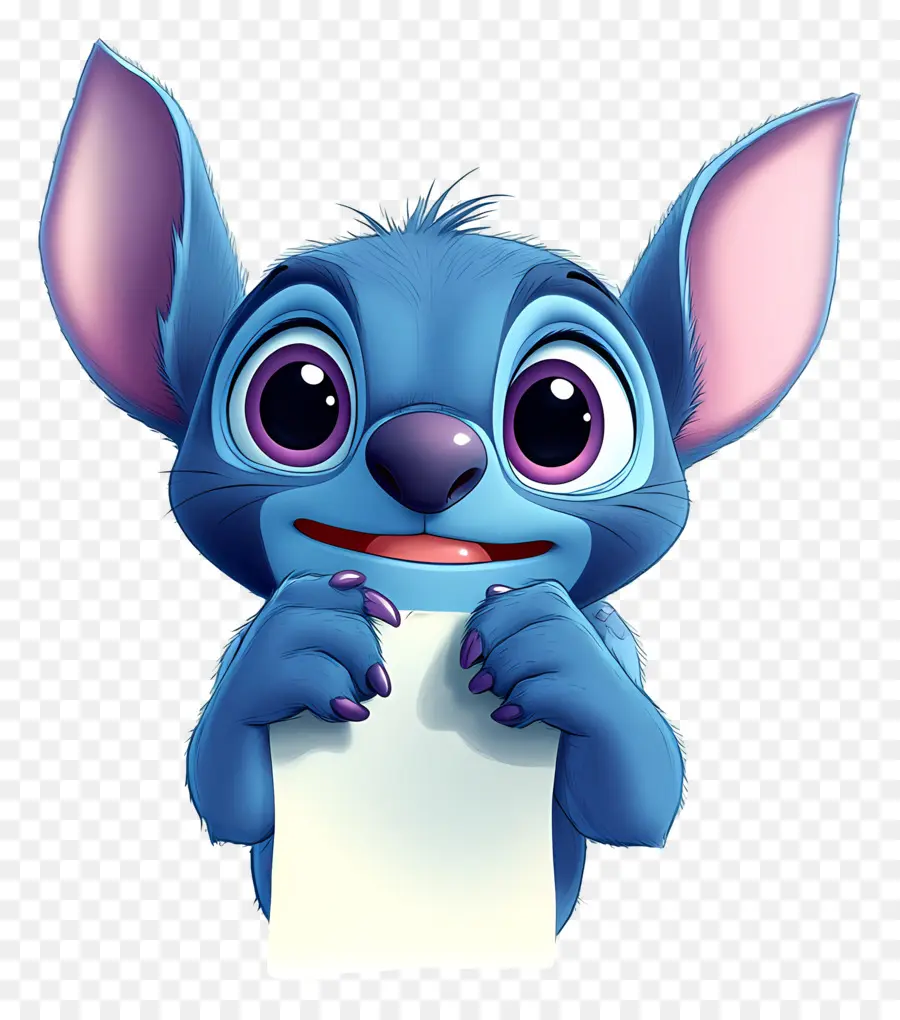 Ponto Disney，Criatura Azul PNG