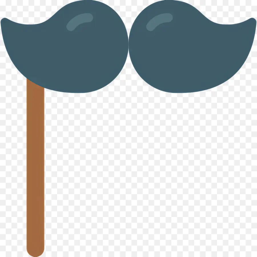 Bigode，Bigode Preto No Palito PNG