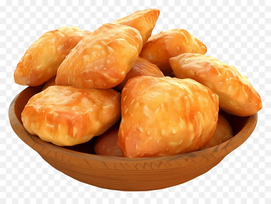 Pão Pakora，Pastelaria Assada PNG