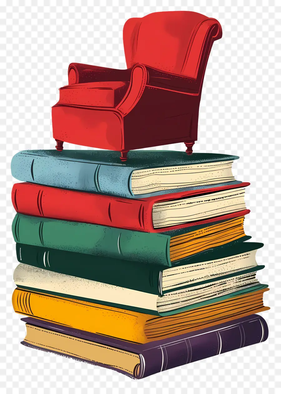 Logotipo Do Livro，Cadeira Em Livros PNG