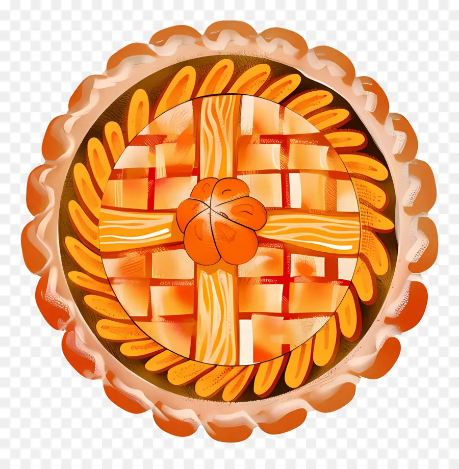 Torta De Ação De Graças，Torta De Abóbora PNG