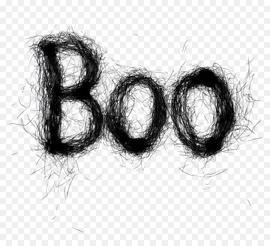 Halloween Vaia，Texto Boo PNG