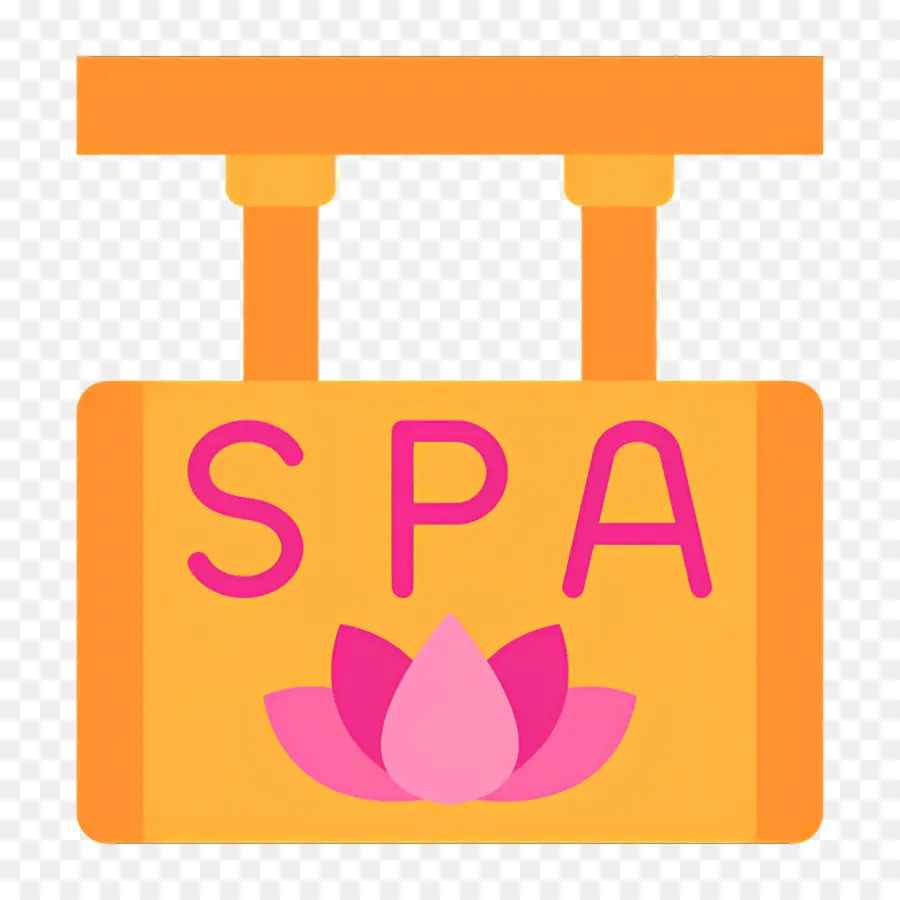 Símbolo De Spa，Sinal De Spa Com Lótus PNG