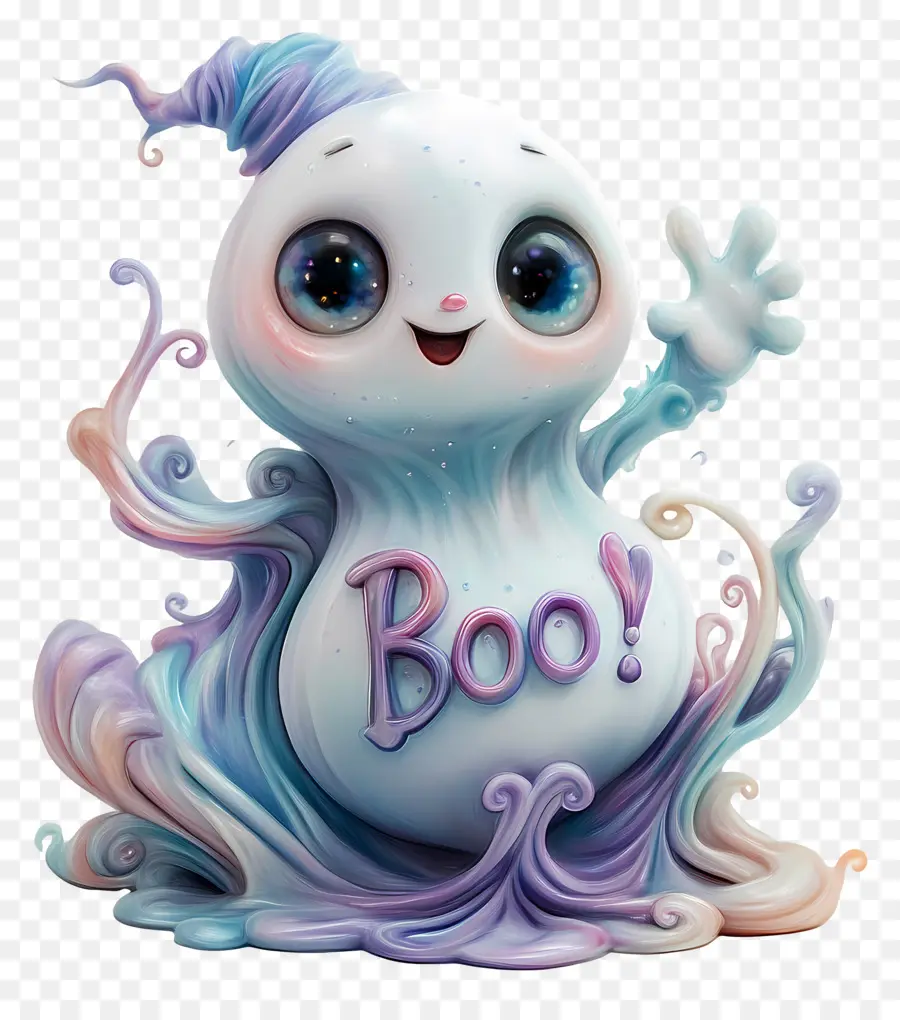 Halloween Vaia，Fantasma Fofo PNG