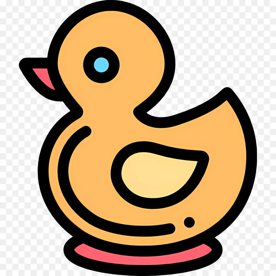 Pato De Desenho Animado，Pato Amarelo PNG