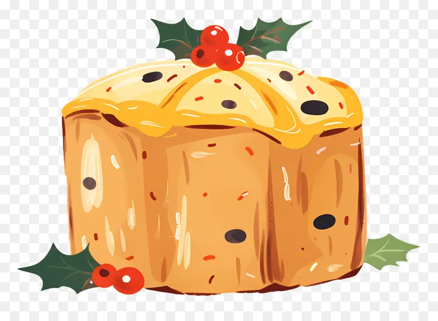 Panetone，Bolo De Natal PNG