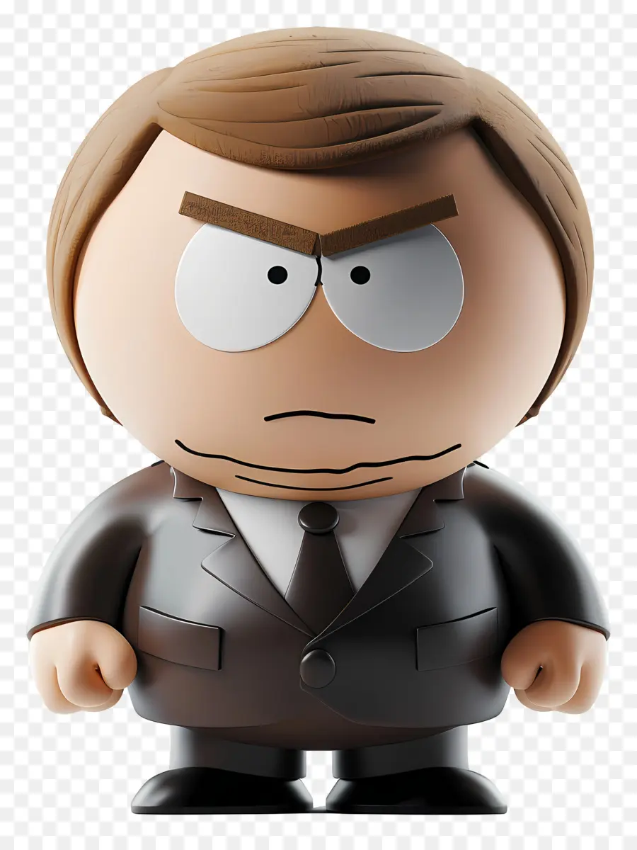 Eric Cartman，Personagem De Desenho Animado De Terno PNG