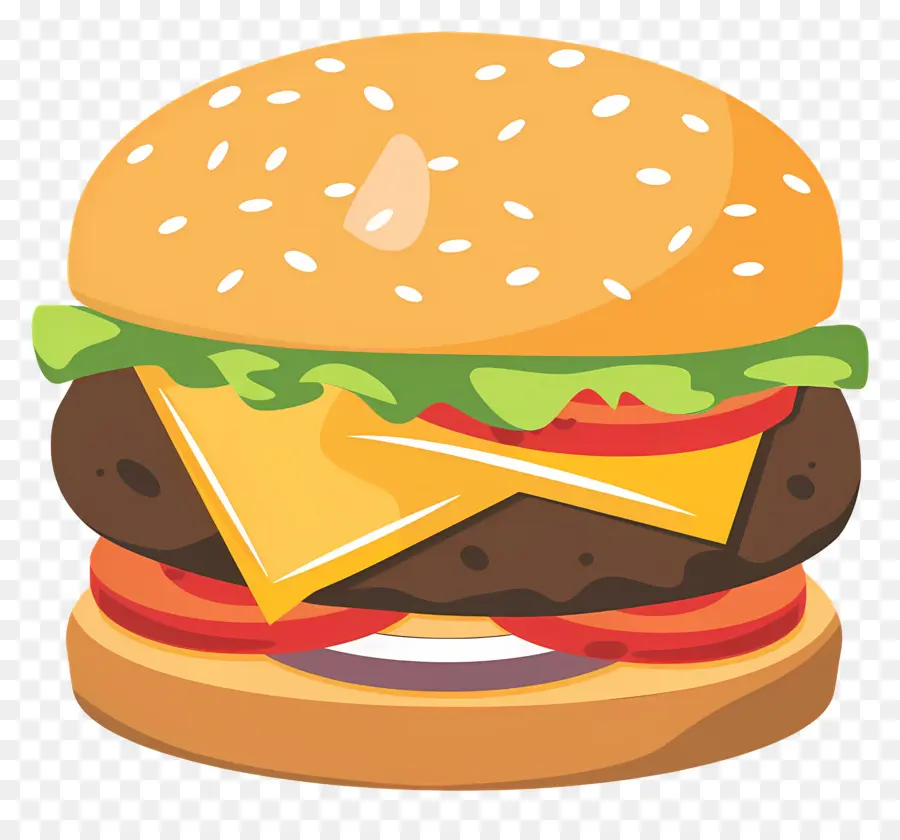 Hambúrguer Animado，Hamburger PNG